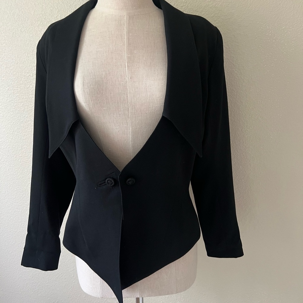 Dolce & Gabbana black wool blazer -Size 42